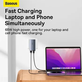 Baseus 65W GaN5 Fast Charger Adapter